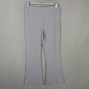 Avia Flare Leggings Womens Large Purple SoftSculpt Compression Lounge Stretch